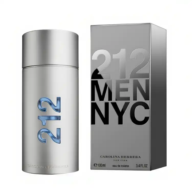 Carolina Herrera 212 Eau De Toilette for Men 100ML - Sahara Perfumes Carolina Herrera 212 Eau De Toilette for Men 100ML - Sahara Perfumes