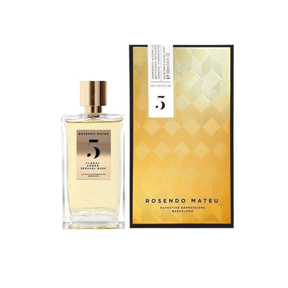 &quot;Rosendo Mateu No 5 Floral Amber Sensual Musk Eau de Parfum For Unisex 100ML &quot;