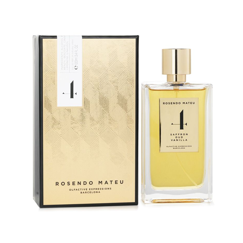 Rosendo Mateu No 4 Saffron Oud Vanilla Eau de Parfum For Unisex 100ML